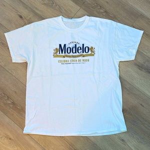 Mens Modelo Beer T shirt